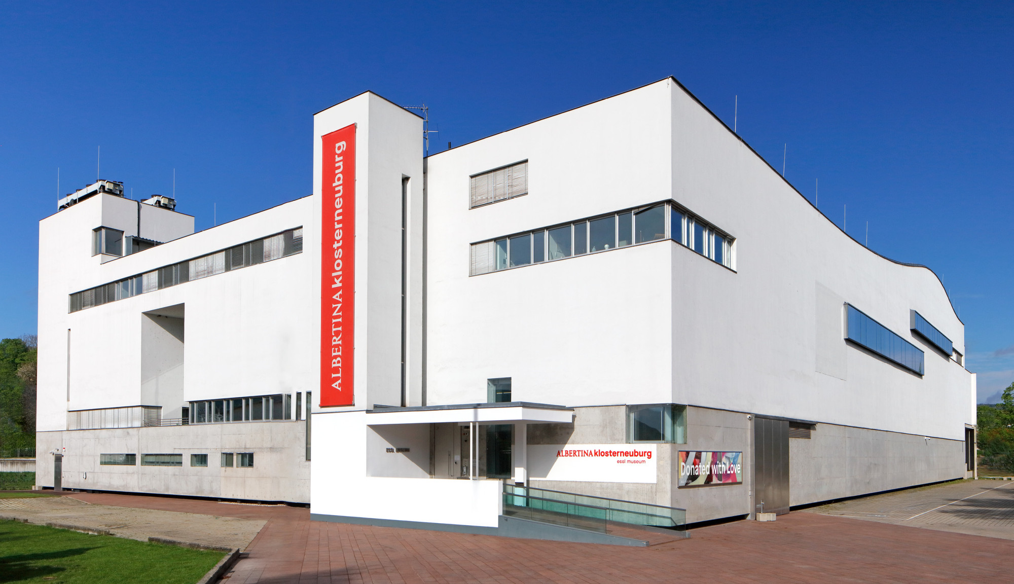 Außenansicht ALBERTINA KLOSTERNEUBURG | Foto © Rainer Iglar